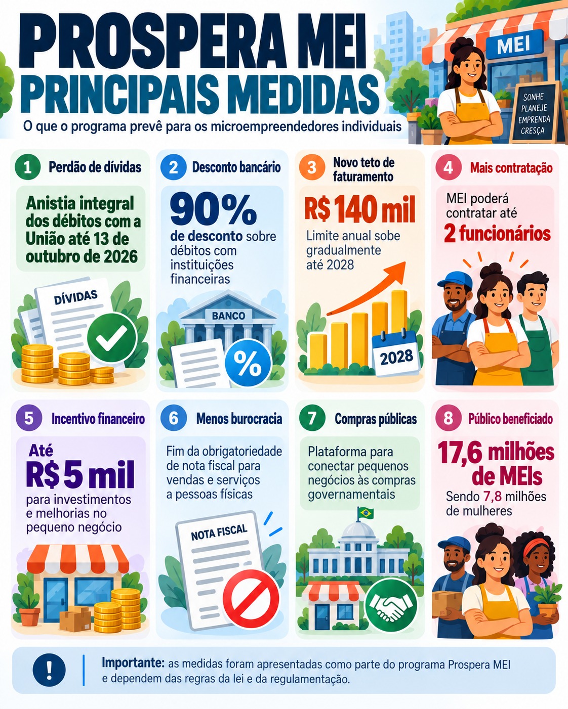 Lula sanciona, hoje, programa que perdoa dívidas de MEIs, amplia faturamento e garante incentivos de até R$ 5 mil
